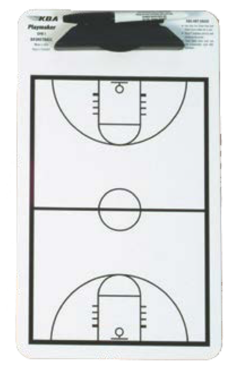 KBA Dry Erase Basketball Markerboard Badger Sporting Goods