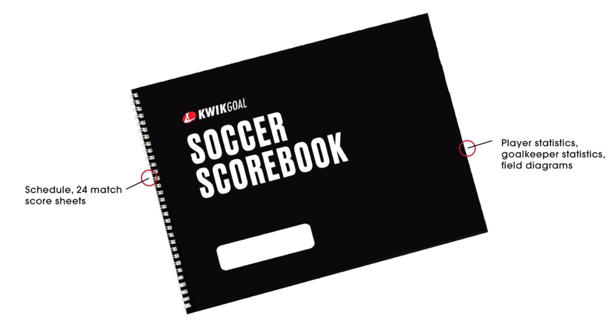 Kwik Goal Oversized Soccer Scorebook Badger Sporting Goods