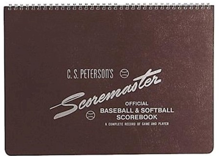 Peterson Scoremaster Baseball/Softball Scorebook